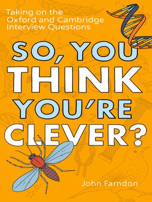 cover image of So, You Think You're Clever?